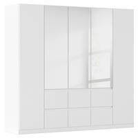 DULAP  USI ROTATIVE MAINZ - argintiu/alb, Basics, material pe bază de lemn (226/210/54cm) - Modern Living