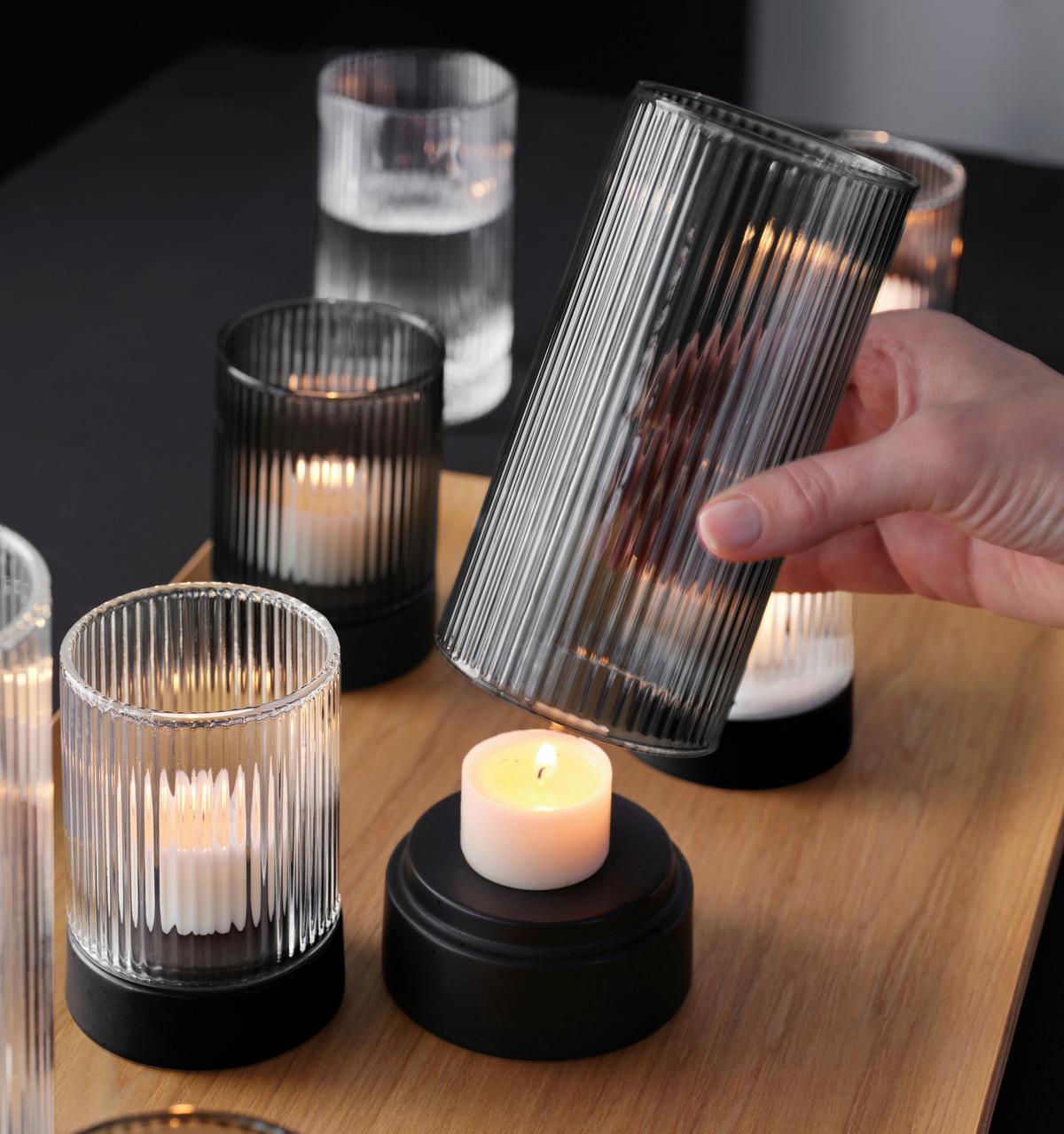 LATARENKA 45854430 - przezroczysty, Modern, szkło (8,0/8,0/17,8cm) - ASA