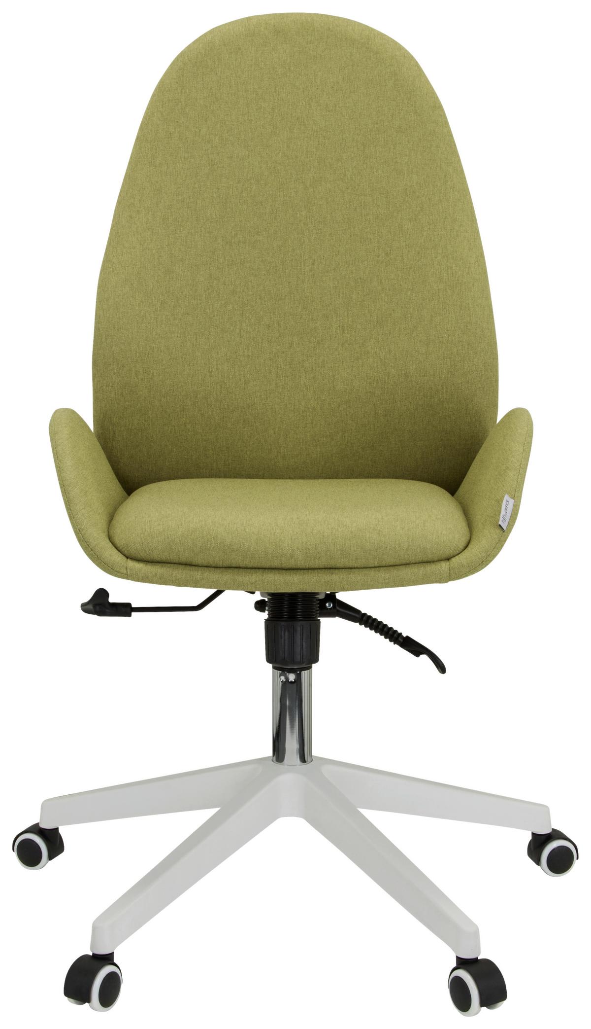 Vrtljivi Stol Avea I, Zelena - zelena/bela, Basics, umetna masa/tekstil (56/104/58cm) - MID.YOU