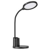 Tischleuchte 75723 Rehamna Schwarz - Schwarz, Basics, Kunststoff (15/55cm) - Eglo