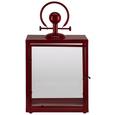 Laterne Light I in Rot - Rot, Metall (26/15/48cm) Laterne Light I in Rot - Rot, Metall (26/15/48cm)