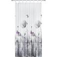 Készfüggöny Poppy - fehér/szürke, romantikus/Landhaus, textil (135/245cm) - MÖMAX modern living