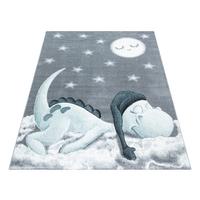 Kinderteppich Bambi Blau ca. 160x230cm - Blau, Trend, Textil (160/230cm) - Ben'n'jen