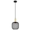 HÄNGLAMPA DRATO - svart/guldfärgad, Modern, metall (20/120cm) - Mömax