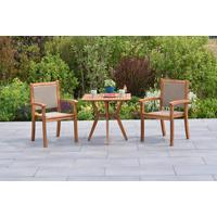 GARTENSET CASTILLA - Naturfarben, MODERN, Holz/Kunststoff - Gardenson