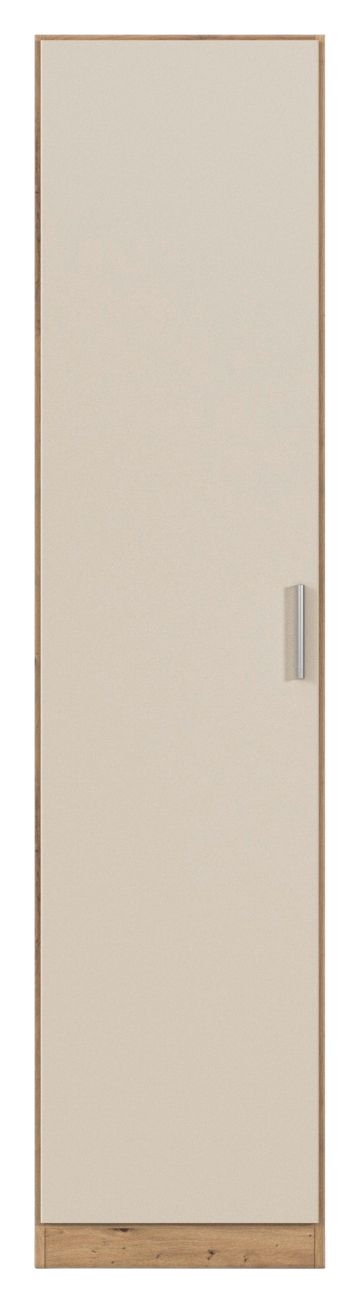 Ormar S Klasičnim Vratima Celle Mat - hrast Artisan/boje šampanjca, Trend, drvni materijal/plastika (47/197/54cm)