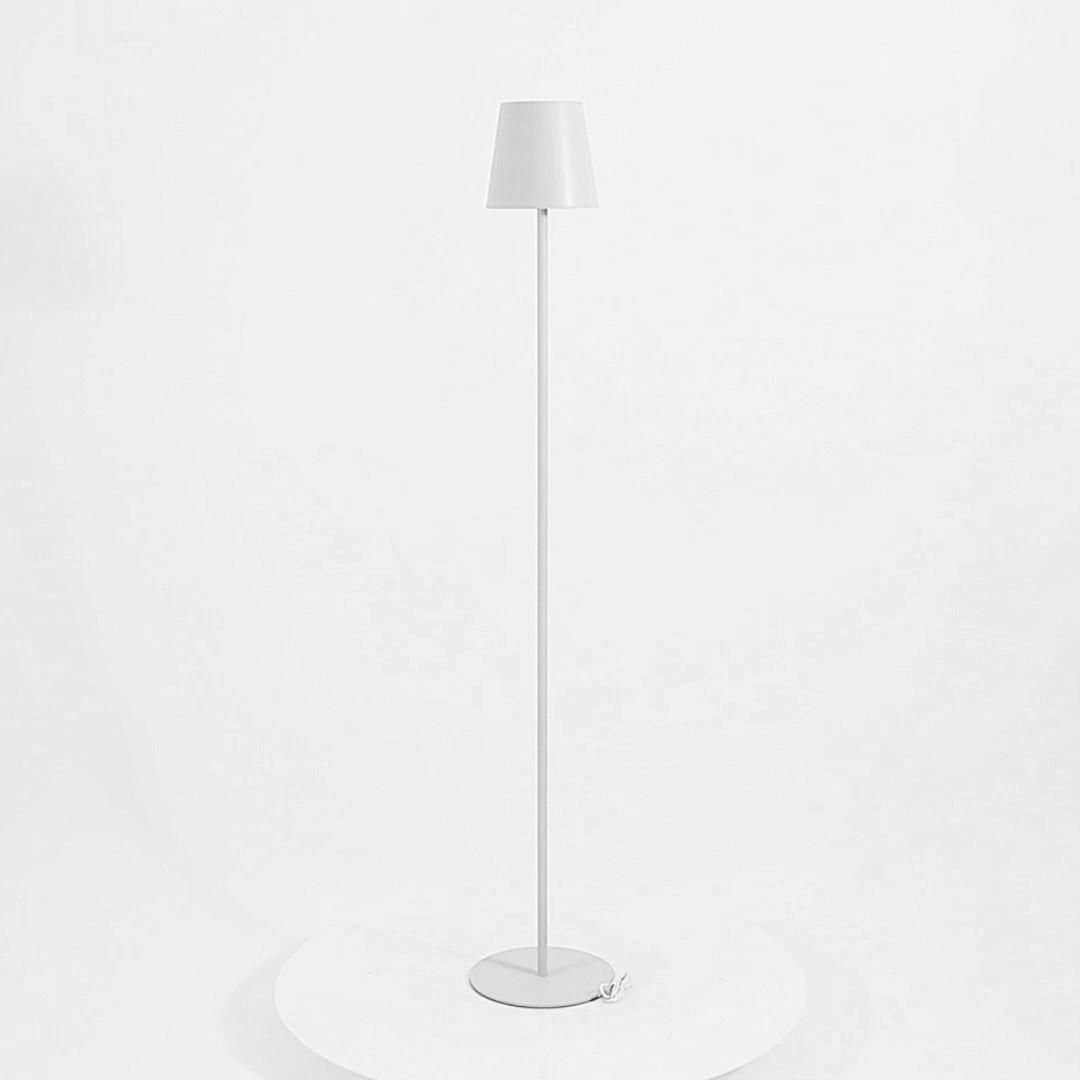 LED-UTOMHUSLAMPA AUSI - sandfärgad, Modern, metall/plast (22/22/130cm) - Mömax