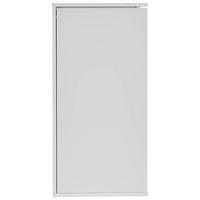 Midischrank in Weiß - Weiß Hochglanz/Weiß, MODERN, Glas/Holzwerkstoff (41,2/84,2/32cm) - Mömax