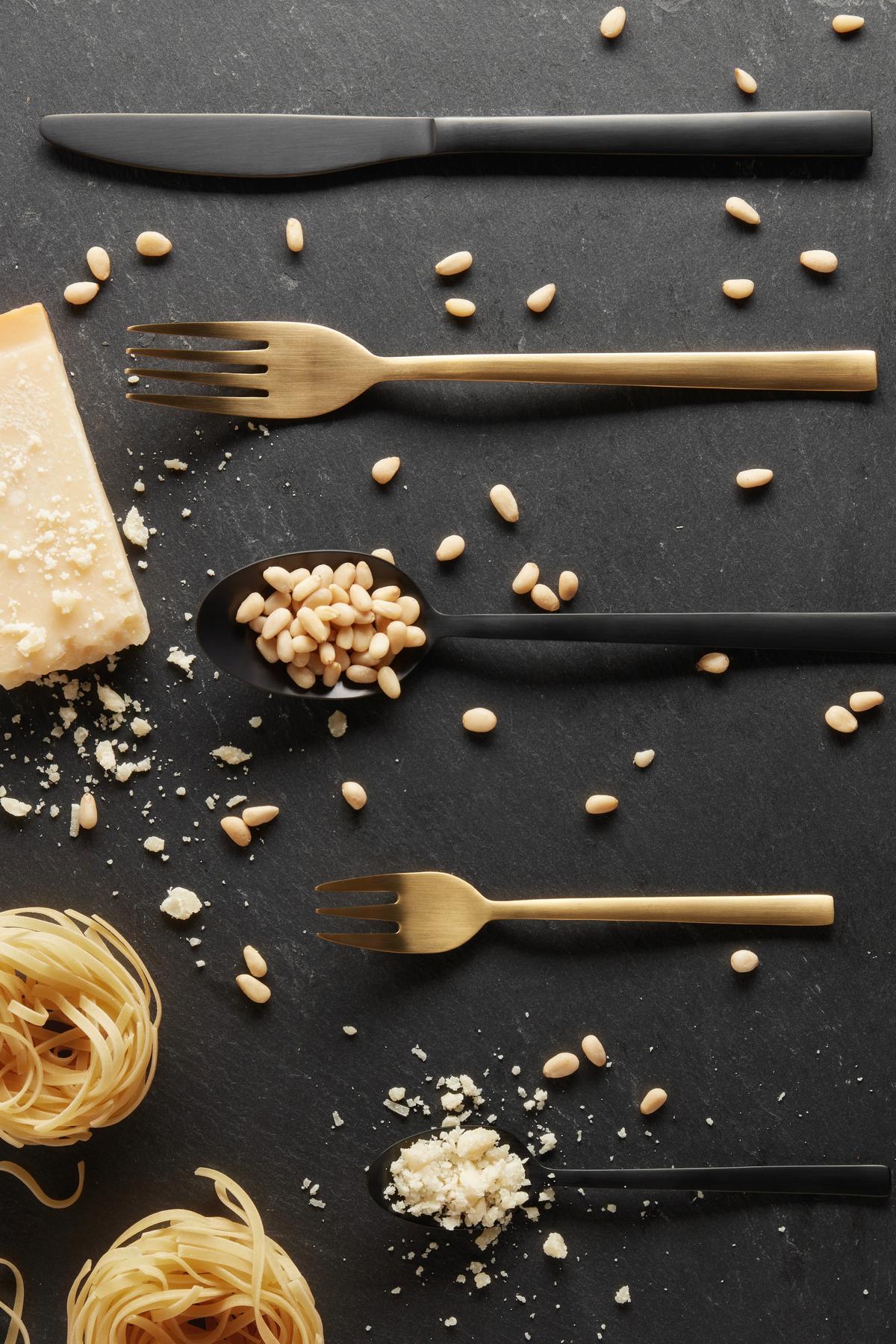 Besteckset Beverly aus Metall, 20-teilig - Goldfarben, LIFESTYLE, Metall - Mömax