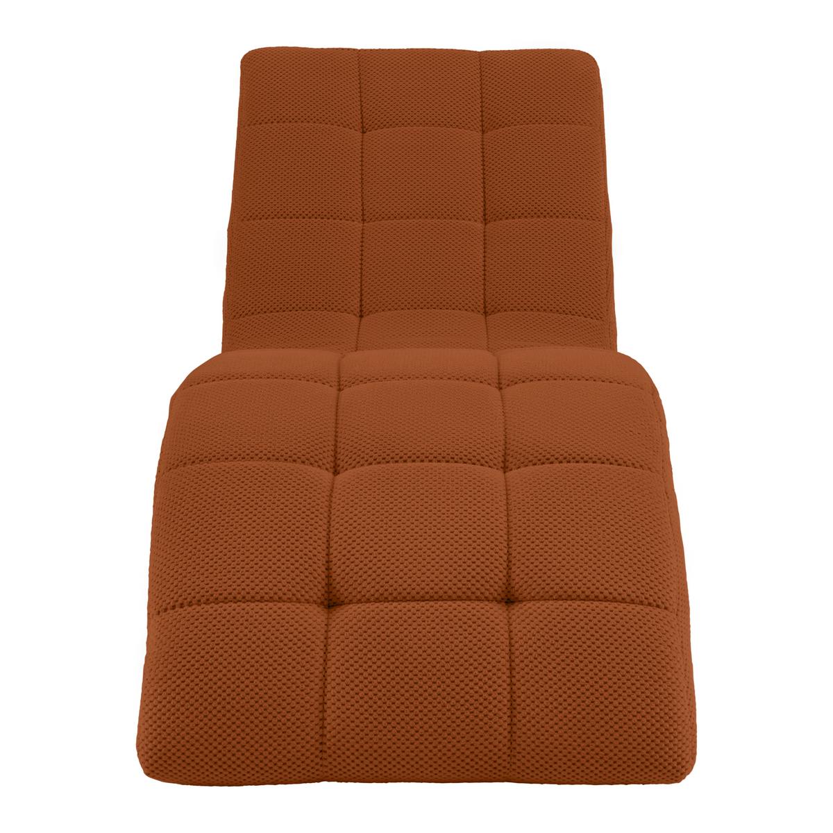 Fotoliu sezlong de relaxare LAGUNA - caisă, Modern, textil (68/80/167cm) - Mömax