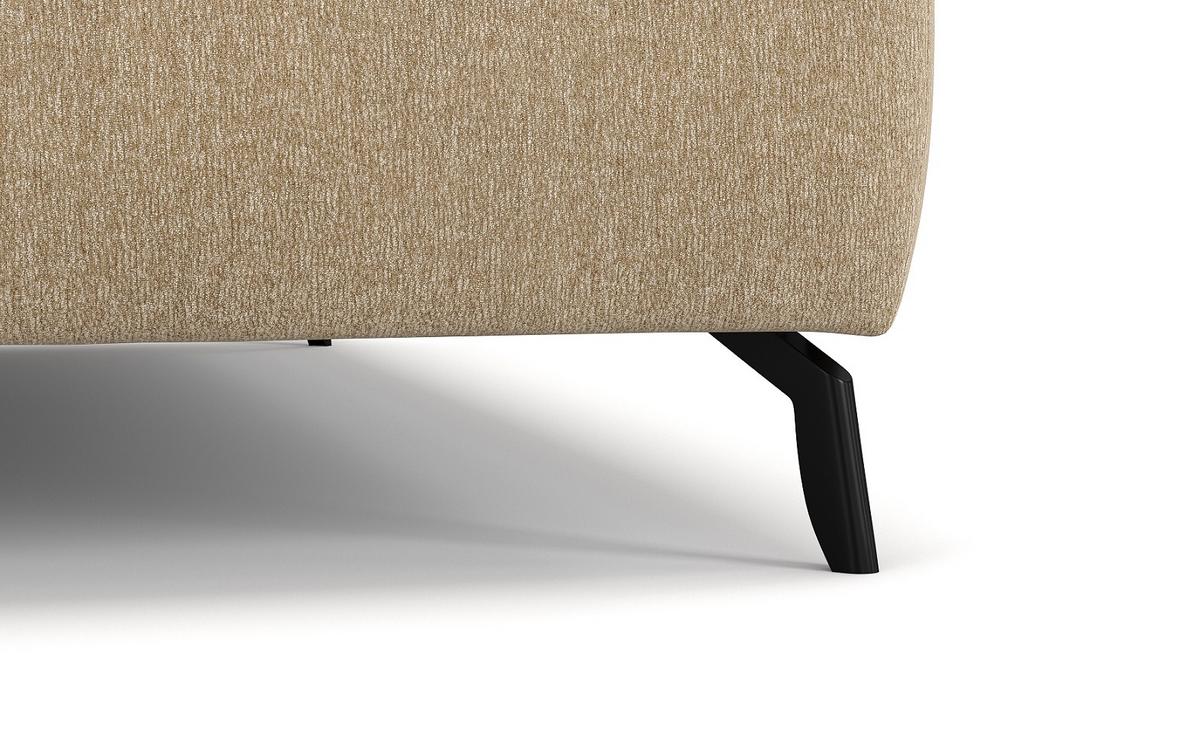 Boxspring Ágy Emily - homok, Modern, faalapú anyag/textil (180/200cm)
