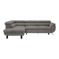 Kutna Garnitura Raven - crna/antracit, Moderno, tekstil/metal (198/257cm) - Modern Living