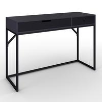 Konsolentisch Sophia Schwarz Metall/MDF - Schwarz, MODERN, Holzwerkstoff/Metall (120/78/40cm) - Bessagi Home