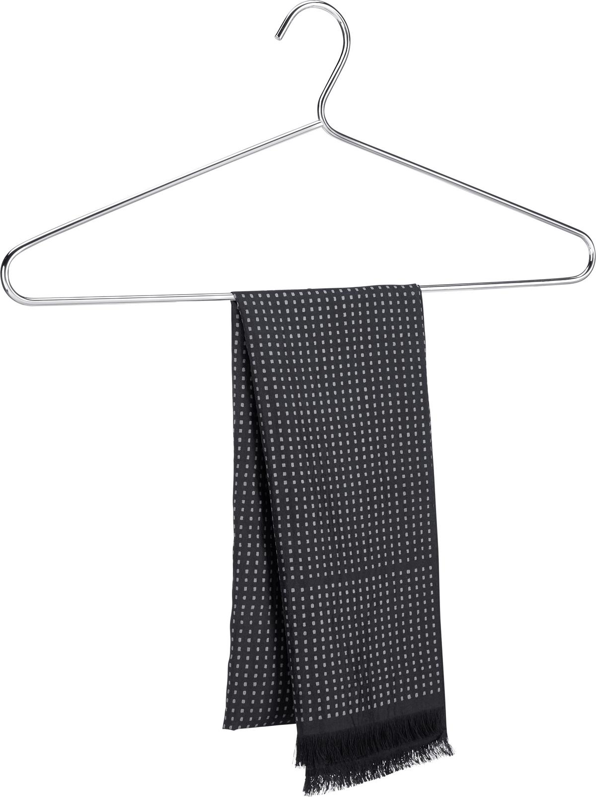 Kleiderbügelset in Chromfarben 5er Set - Chromfarben, Metall (42/18cm) - Mömax