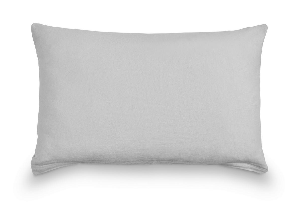 Nackenkissenbezug Felix Silberfarben ca. 28x44cm - Silberfarben, Textil (28/44cm) - Modern Living