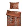 Bettwäsche Leavi Mokka ca. 140x200cm - Mokka, MODERN, Textil (140/200cm) - Mömax