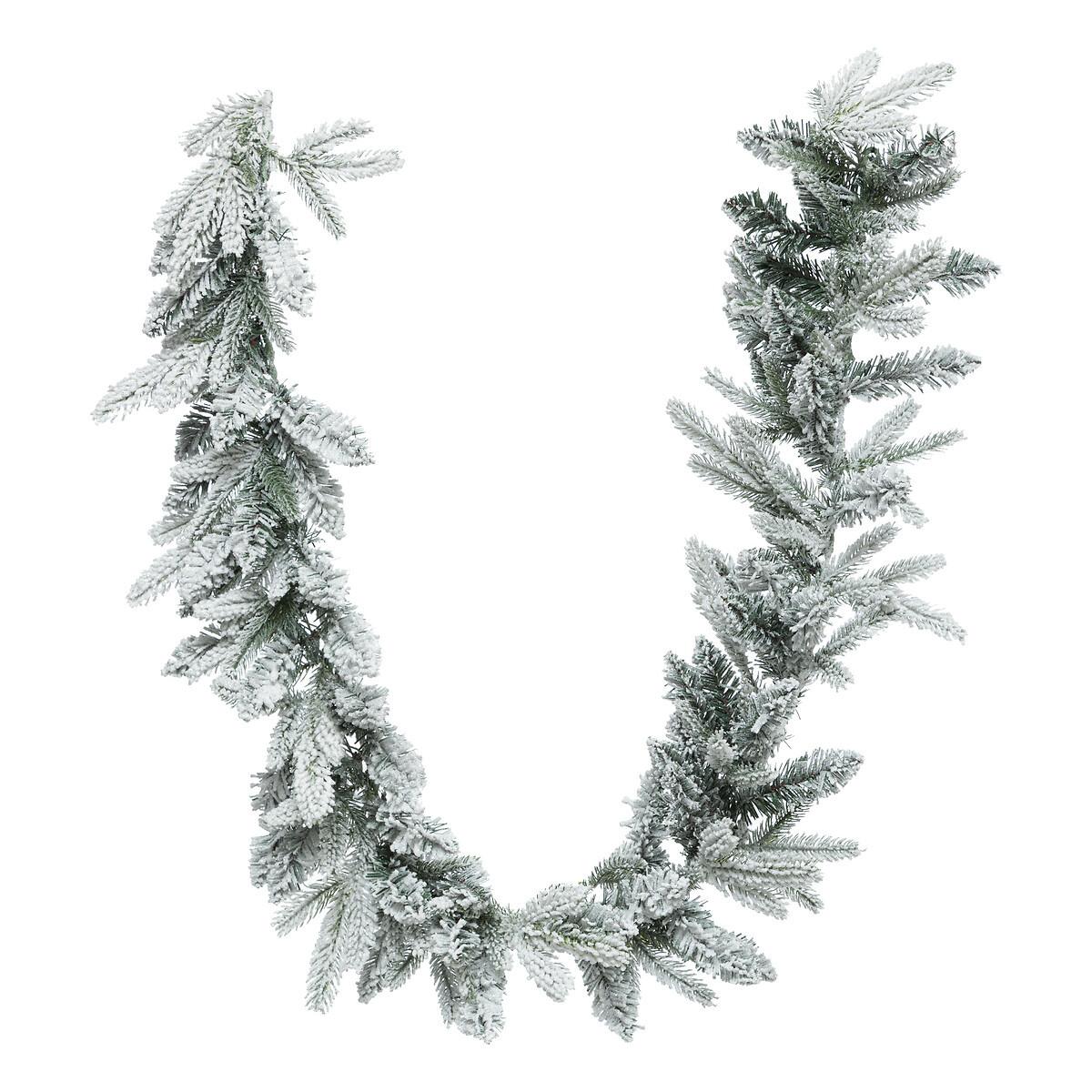 Girlanda Frosty Ø/v:25/180cm - zelena, Basics, metal/plastika (25/180cm)