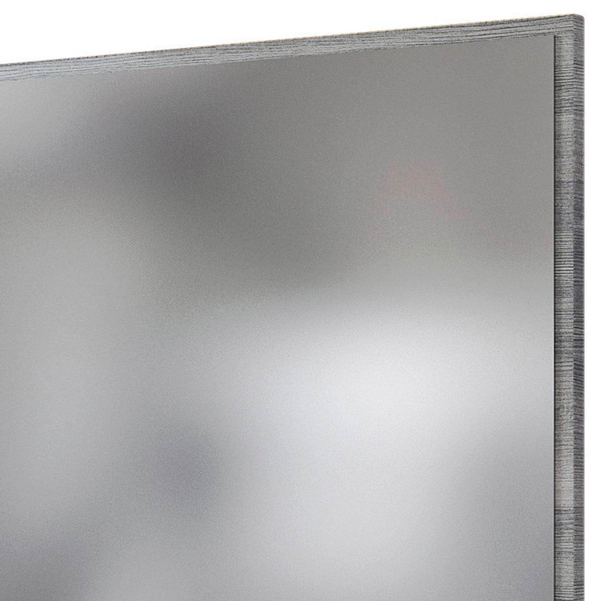 Badezimmerspiegel in Grau 'Arezzo' - Silbereichenfarben, Basics, Glas/Holzwerkstoff (60/64/2,5cm) - Held