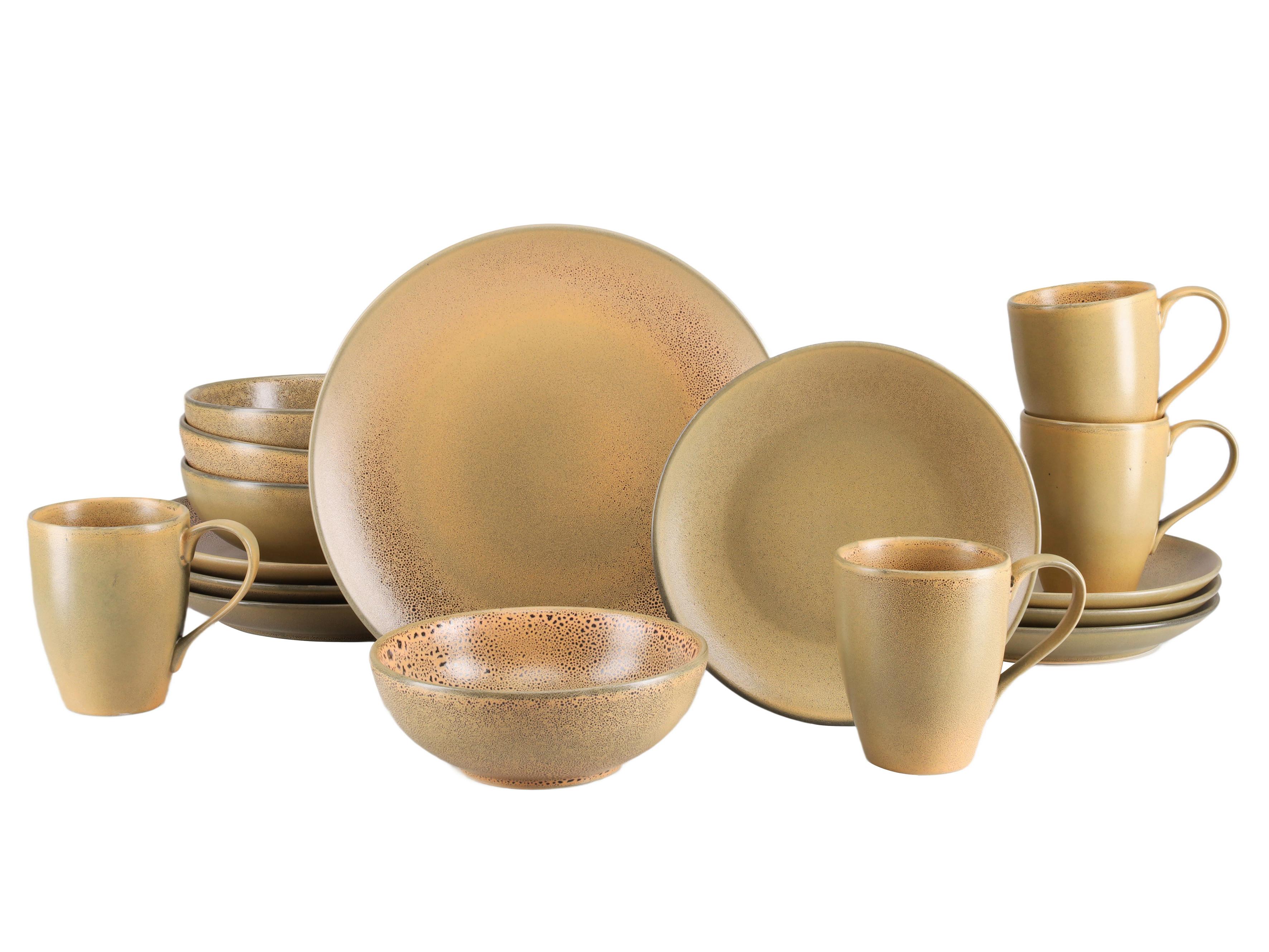 Étkészlet 25137 Sierra Nevada Tierra - szahara, Basics, kerámia - Creatable