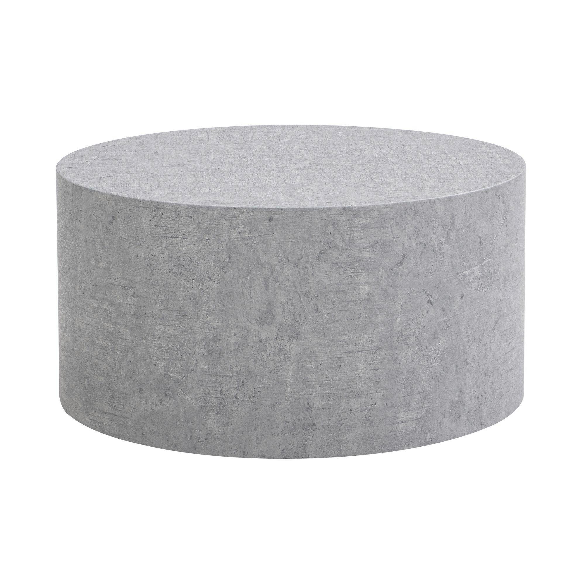 Klubska Miza Stone, Siva - siva, Design, leseni material (60/30cm) - Livetastic