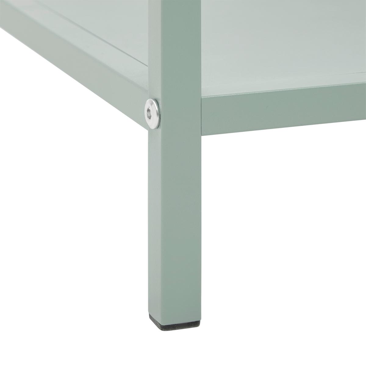 Regal Havanna Grün - Grün, MODERN, Holzwerkstoff/Metall (60/113/33cm) - Mömax