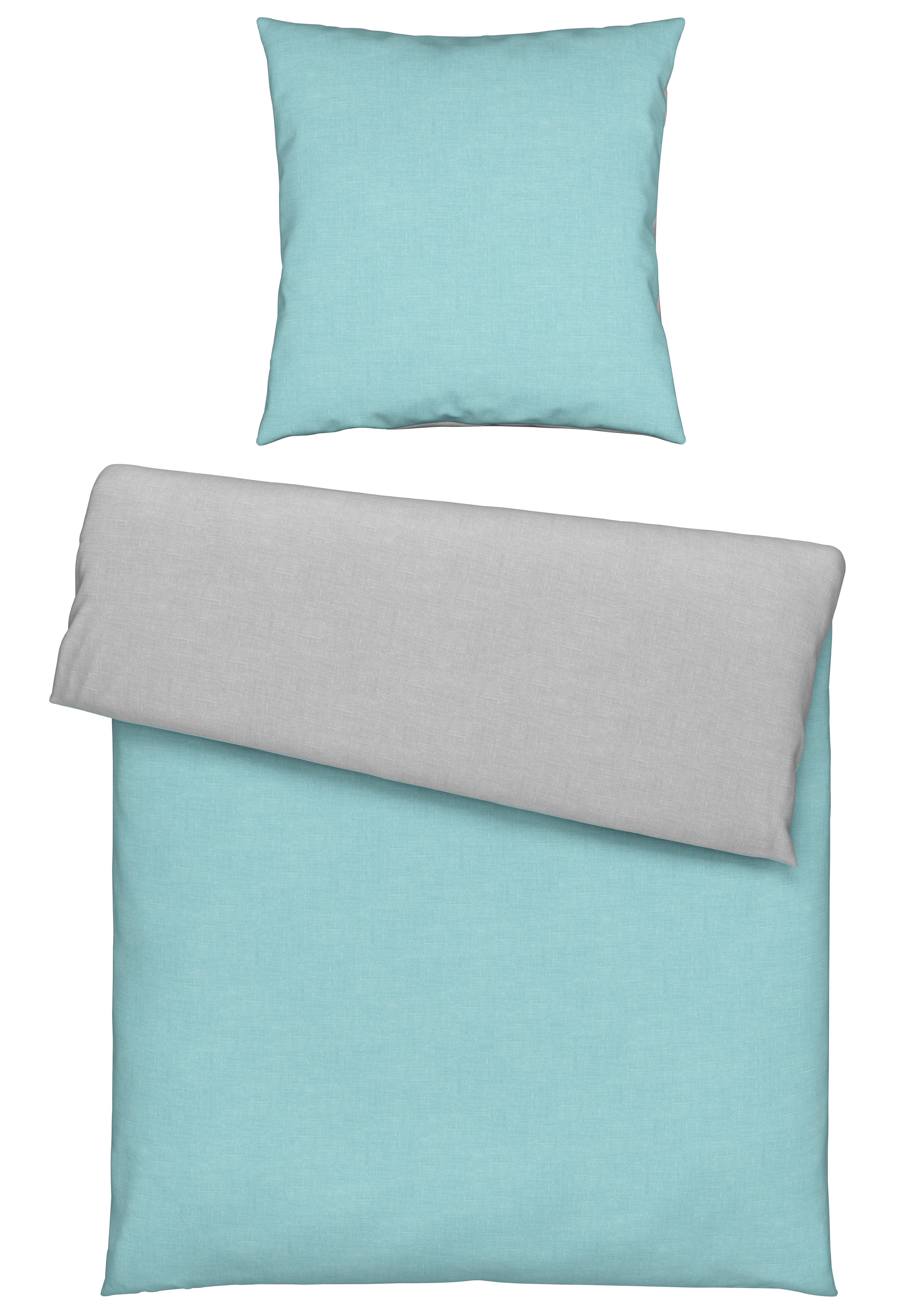 Bettwäsche Noah Wende in Hellblau ca. 135x200cm - Hellblau, Textil (135/200cm) - Modern Living
