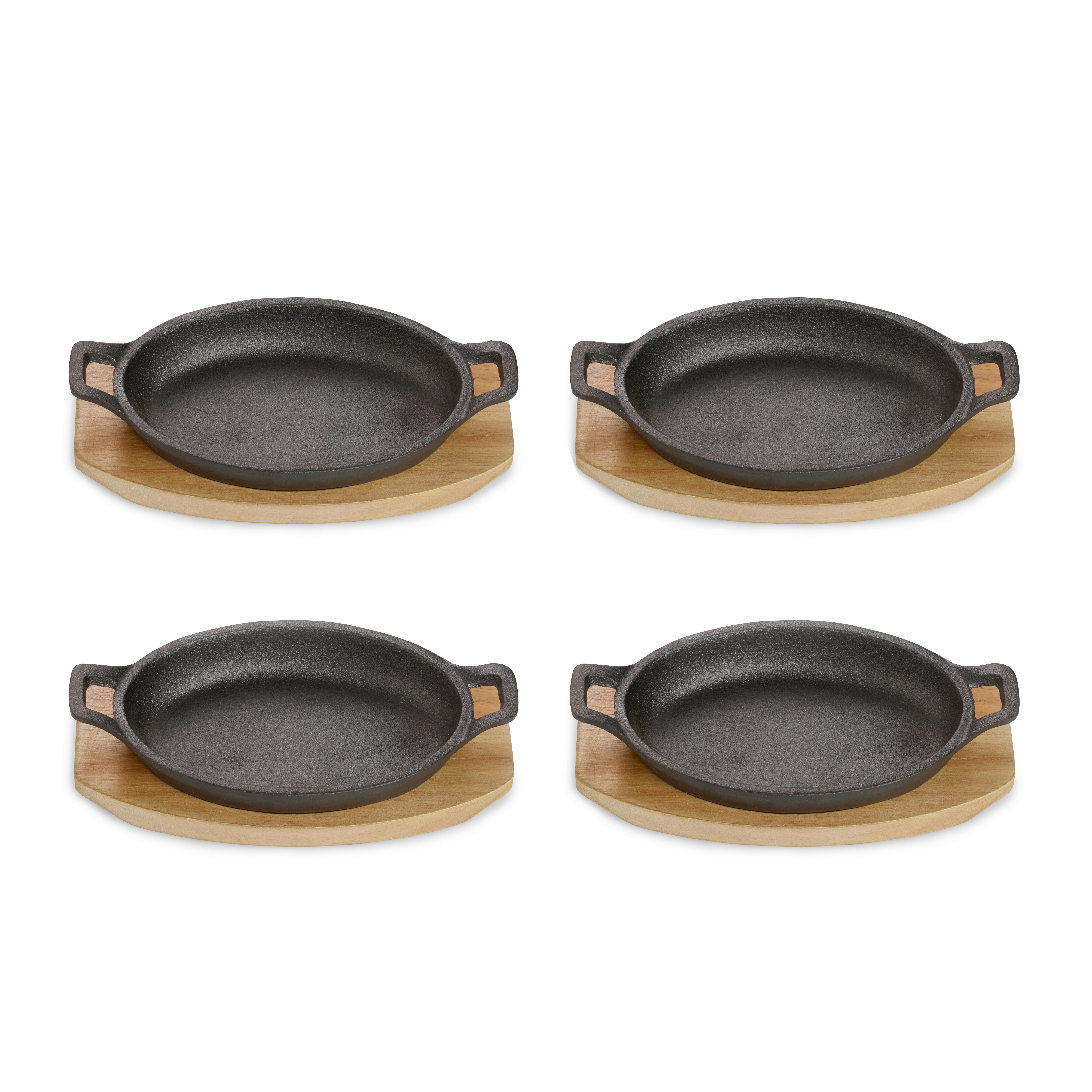 Serpenyőkészlet Ew-Ge-1344-4 - fekete, Basics, fém (18/12/3cm) - Echtwerk