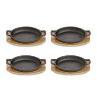 Serpenyőkészlet Ew-Ge-1344-4 - fekete, Basics, fém (18/12/3cm) - Echtwerk