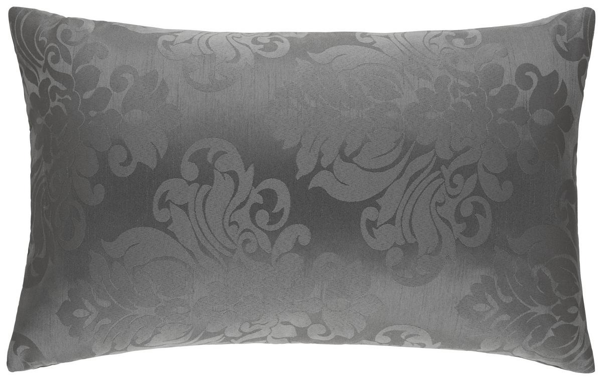 Zierkissen Charles in diversen Farben - Anthrazit/Schwarz, LIFESTYLE, Textil (40/60cm) - Modern Living