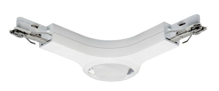 Schienensystem-Verbinder LED L-Connector in Weiß - Weiß, Design, Metall (14,1/2,7/14,1cm) - Paulmann