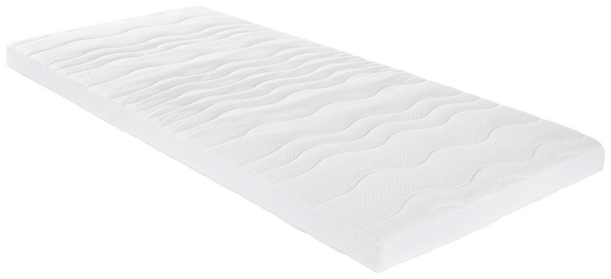 Topper Gel-Feel H1 ca. 180x200cm - Weiß, Textil (180/200cm) - Nadana