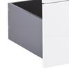 LÅDSET UNIT -BASED- - vit högglans, Modern, trämaterial (91/83/47cm) - Based