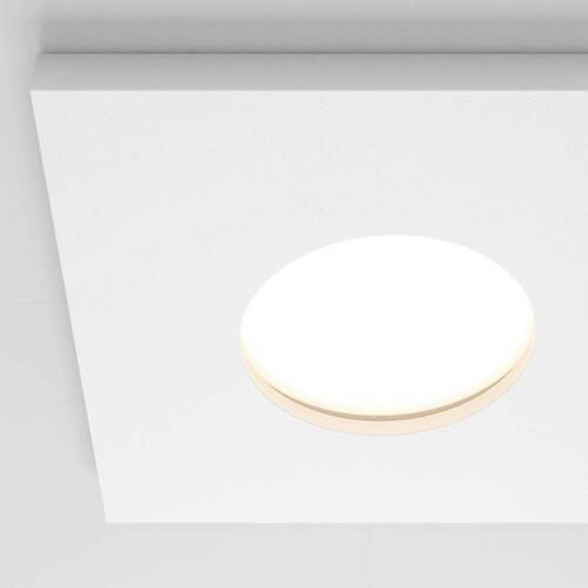 Deckenleuchte Stark Weiß max. 50 Watt - Weiß, Trend, Metall (8,4/8,4/2,9cm) - MAYTONI