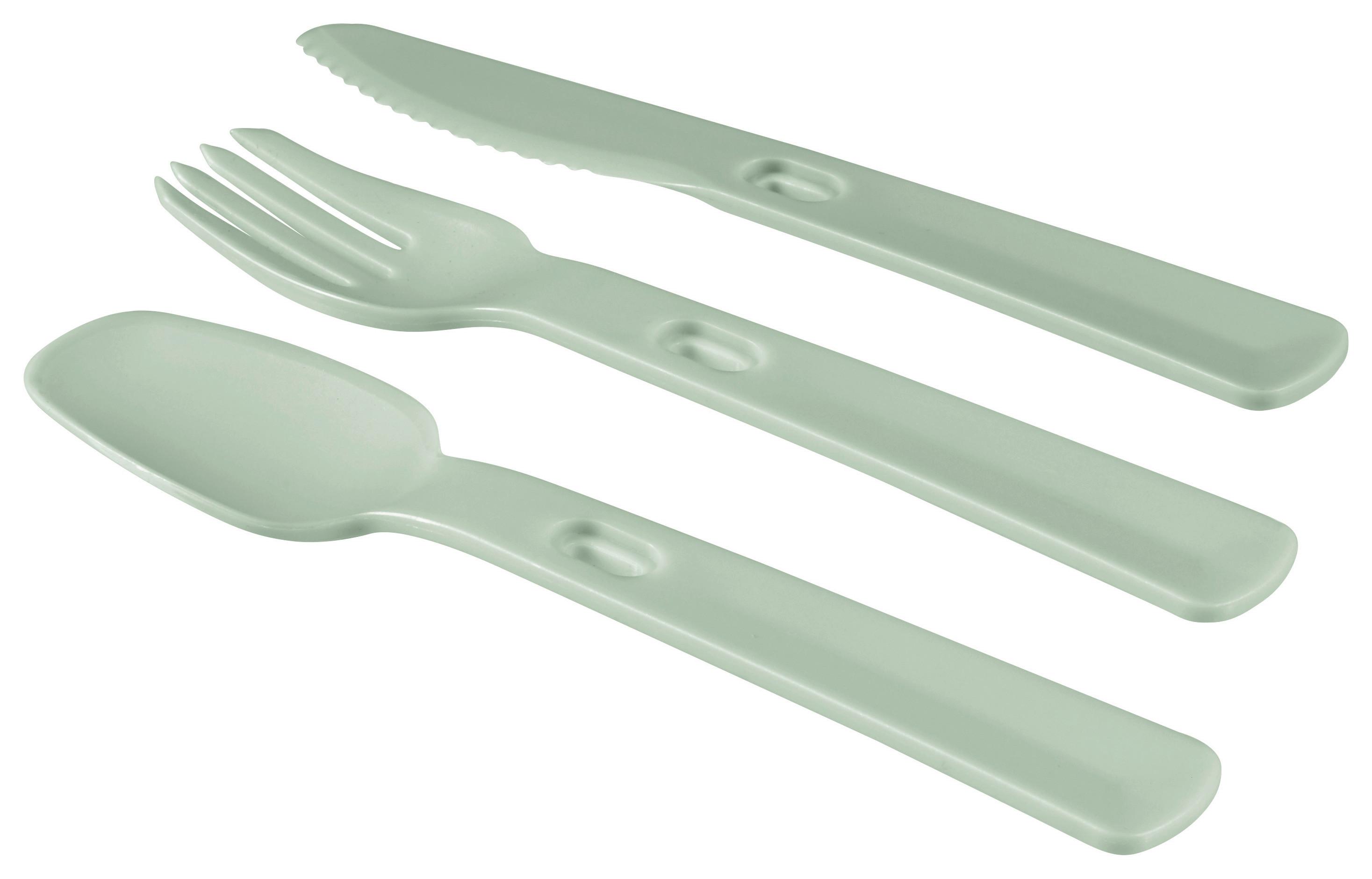 Evőeszközkészlet Curver Smart Eco - világoszöld, műanyag (16/3.5/2.5cm) - Curver