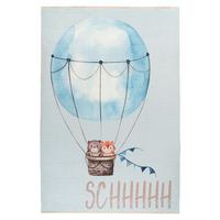 KINDERTEPPICH MY GRETA - Weiss/Grau, Trend, Textil (115/170cm) - Ben'n'jen