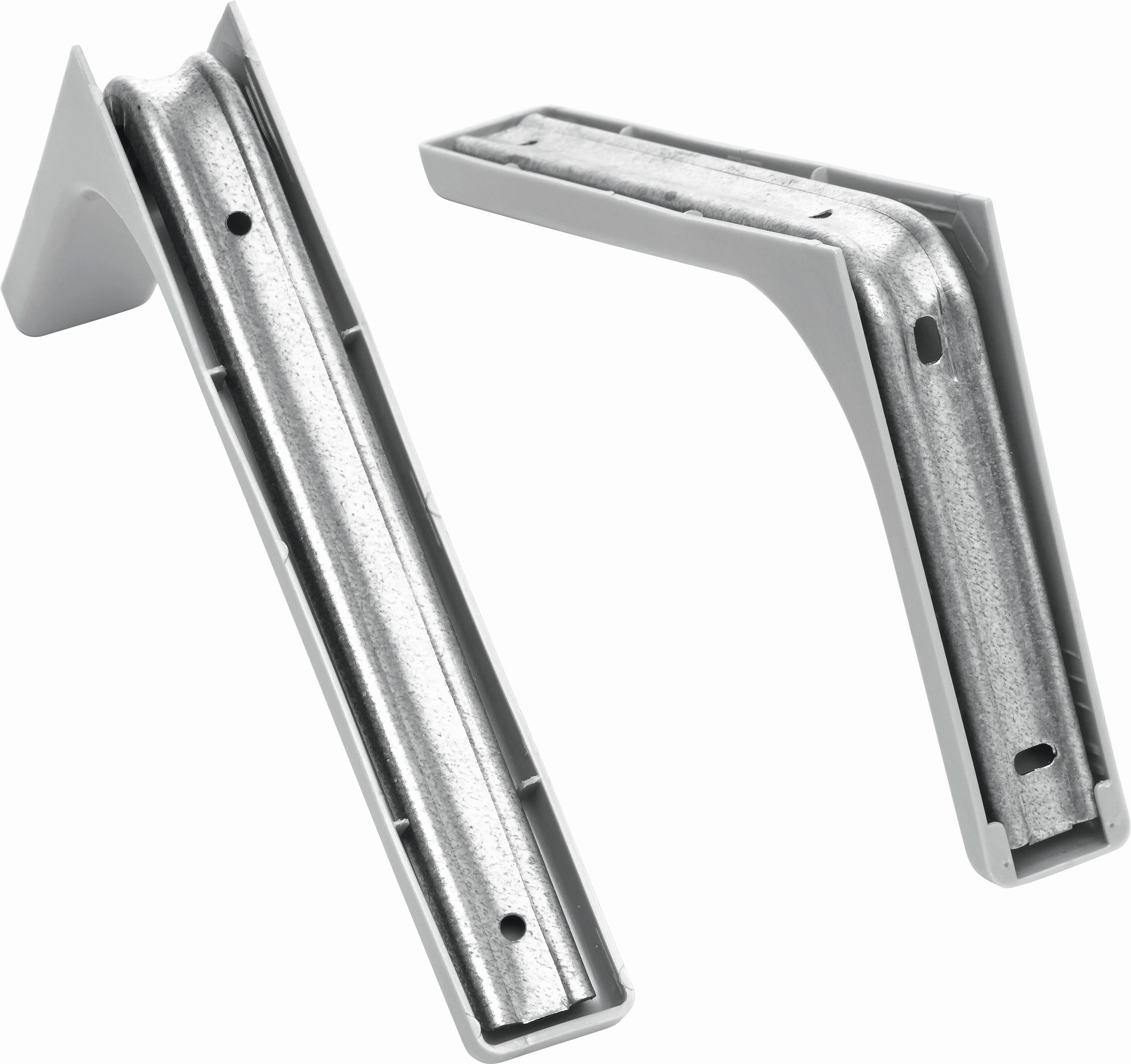 VÄGGHÅLLARE LEONARDO -SB- - silver, metall (24cm) - Mömax