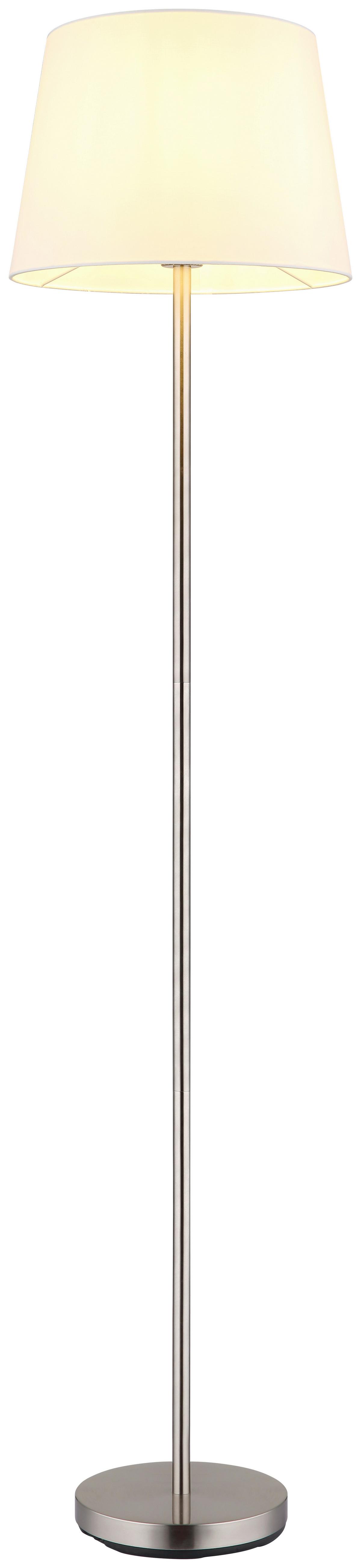 LAMPA STOJĄCA 40100101 JORIS - czarny/biały, Basics, tworzywo sztuczne/metal (35/151cm)