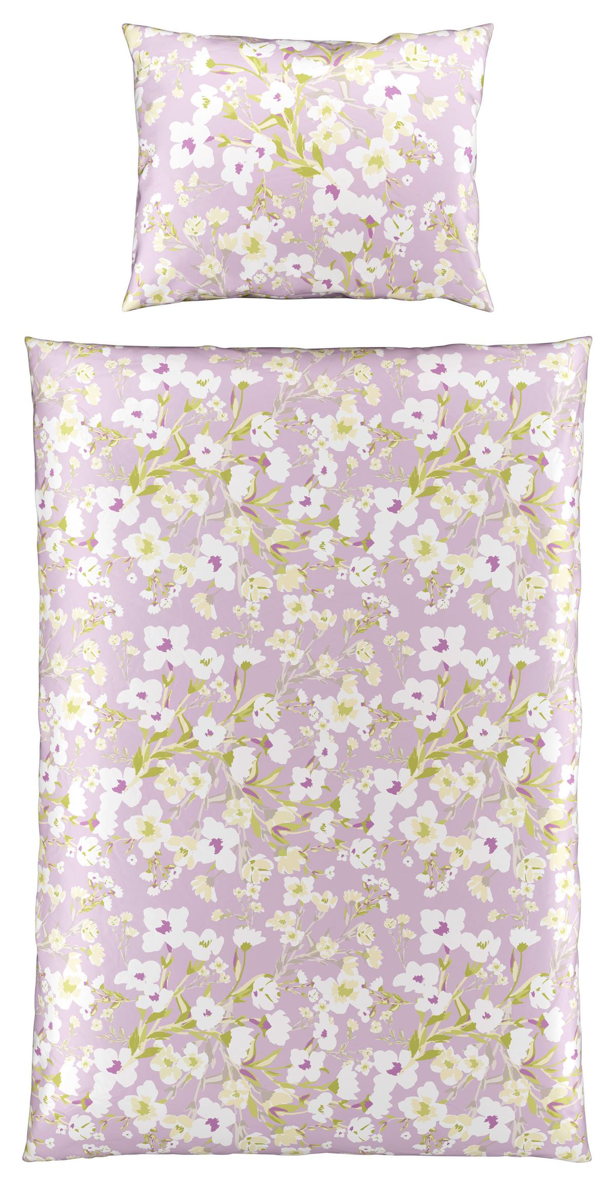 Ágyneműhuzat-garnitúra Ute - rózsaszín, Romantik / Landhaus, textil (140/200cm) - Modern Living