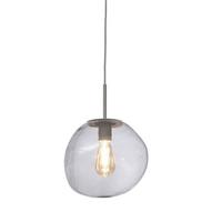 Függőlámpa Helsinki - világosszürke, Trend, üveg (26/37,5cm) - It's about Romi