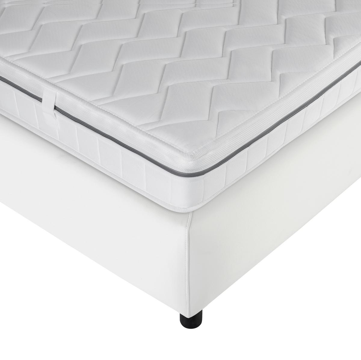 Kaltschaummatratze Air Deluxe 3D ca. 100x200 cm - Weiß, Basics, Textil (100/200cm) - MID.YOU