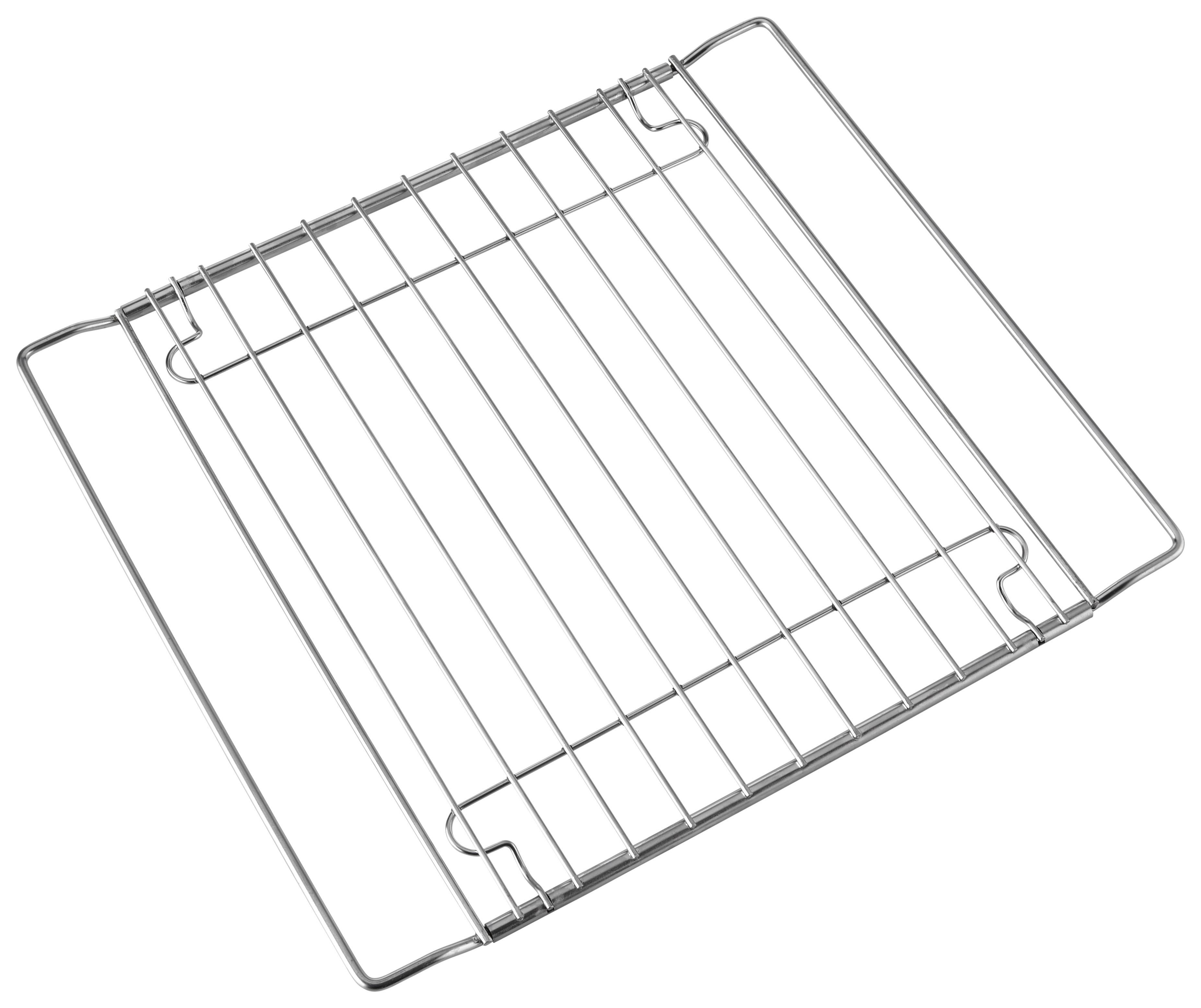 Rešetka Za Pečico Rosty - srebrne barve, Konvencionalno, kovina (33/37,7-52/2cm) - Zenker