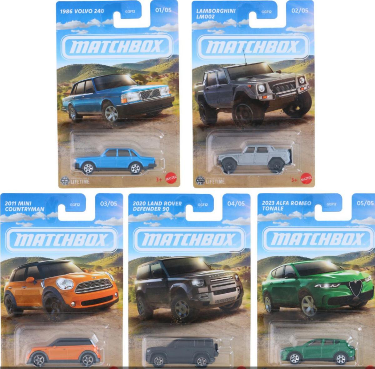 Játékautó Cars - világoskék/fekete, Basics, fém