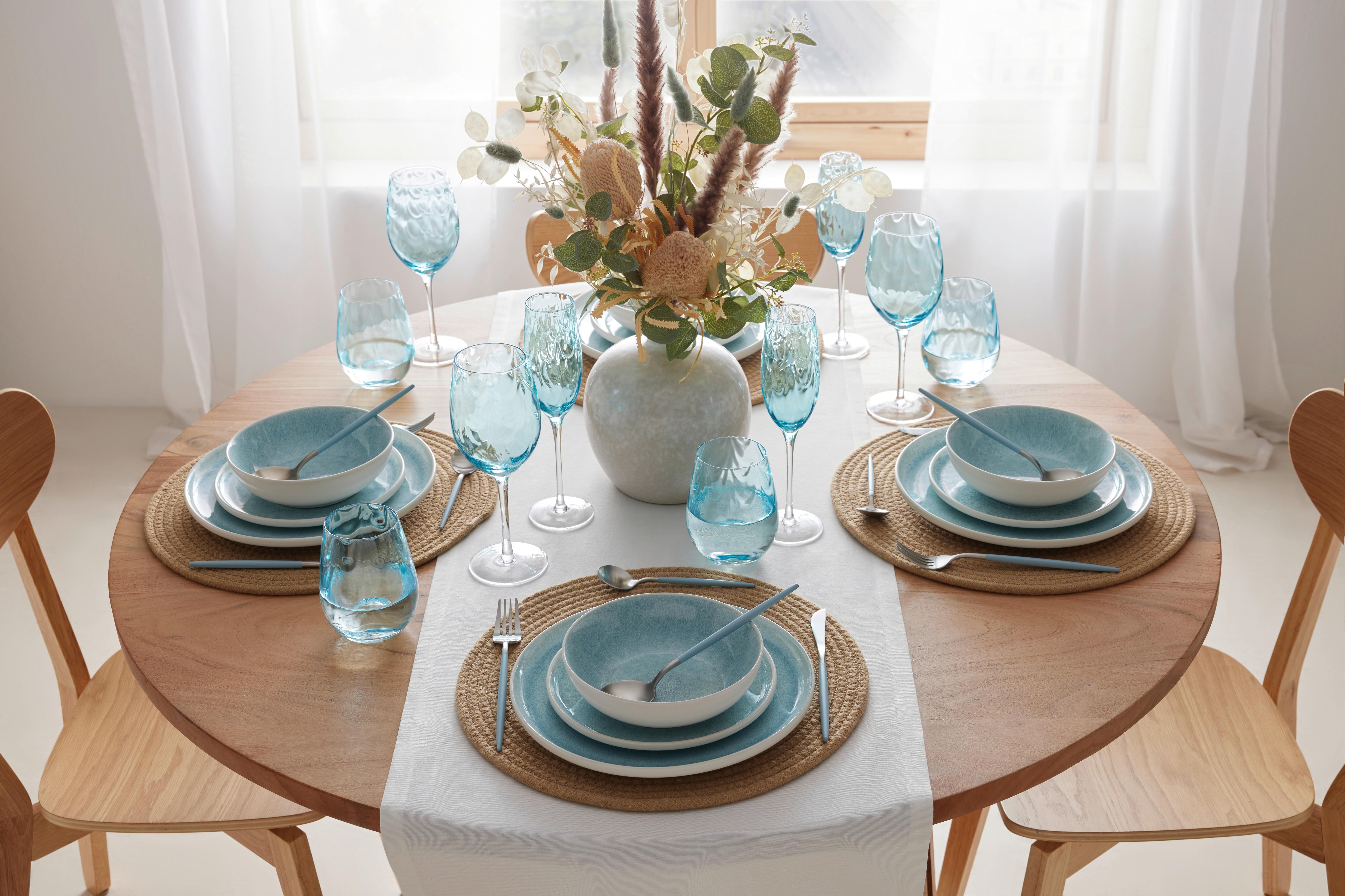 Pahar pentru vin 570 ml Lividus - albastru, Modern, sticlă (9/24cm) - Mömax