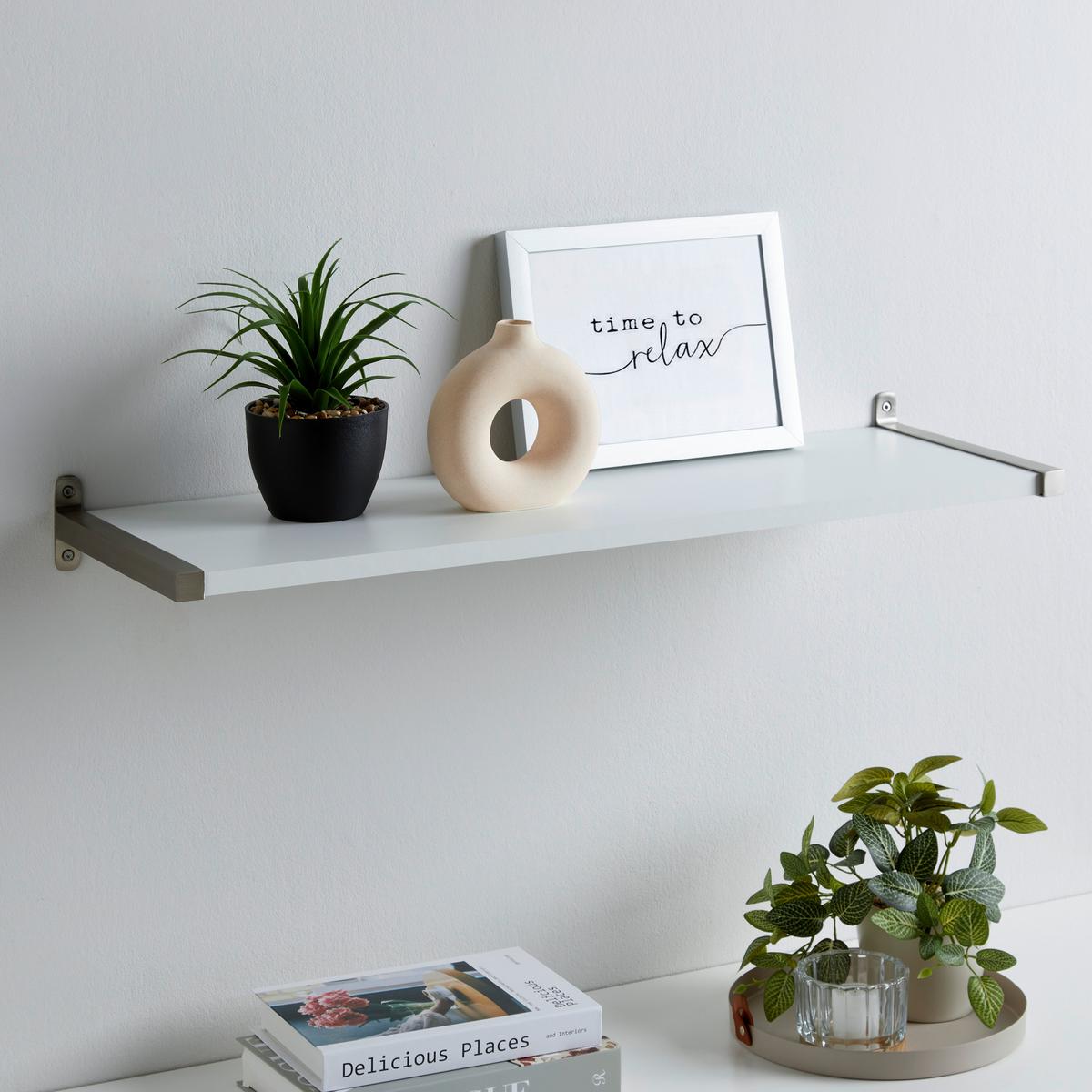 Stenski Nosilec Lentini Ii - barve aluminija, Moderno, kovina (2,2/8/25,5cm) - Mömax