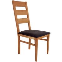 KRZESŁO ORLANDO - kolor dębowy/czarny, Konventionell, drewno (45/97/51cm)
