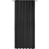 Verdunkelungsvorhang Riccardo Schwarz ca. 140x245cm - Schwarz, MODERN, Textil (140/245cm) - Premium Living