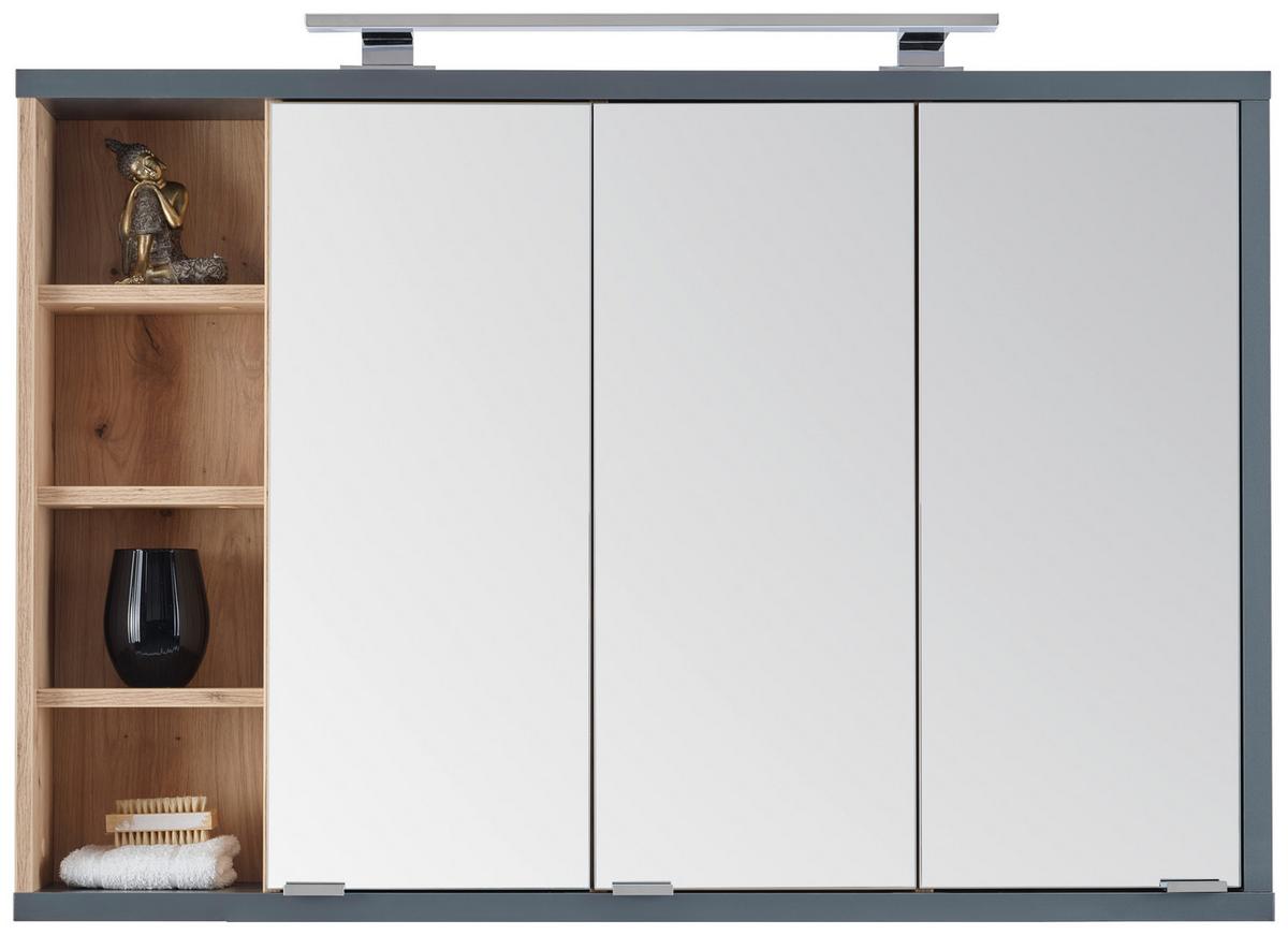 Kupaonica Camillo Wbu - bijela/hrast Artisan, Moderno, drvni materijal (145/170/46cm)