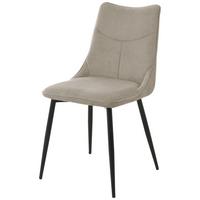Stol Vera, Bež - črna/bež, Konvencionalno, kovina/tekstil (46/86/59cm) - Nedis SmartLife