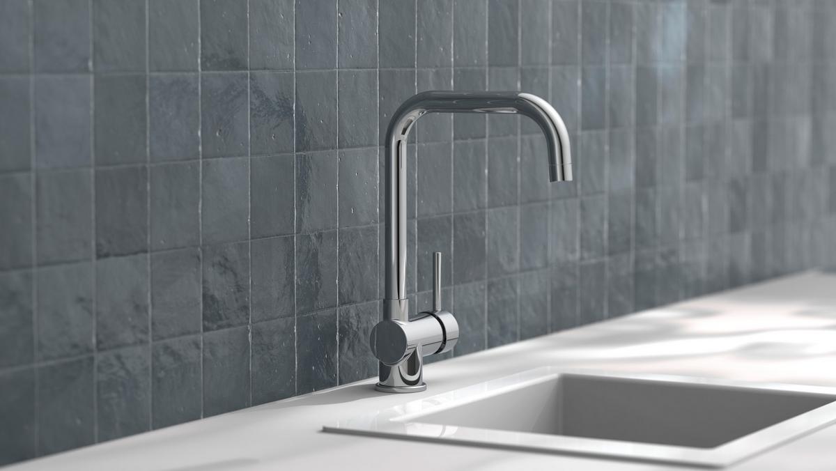 Küchenarmatur SISTANT STOCKHOLM in Chrom - Chromfarben, Basics, Metall (5,5/33/23cm) - Sistant
