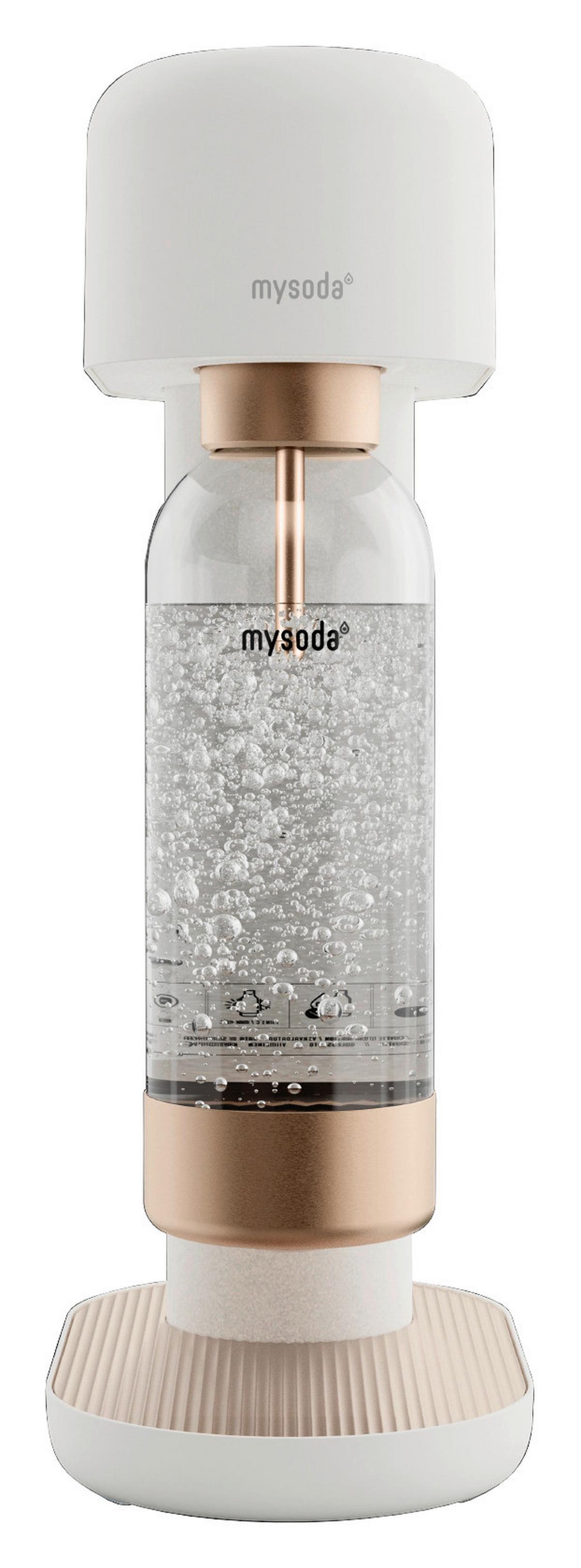 SATURATOR EUR-RB003AL-WCE RUBY 2 - biały/różowe złoto, Basics, metal (24/14/41cm) - mysoda